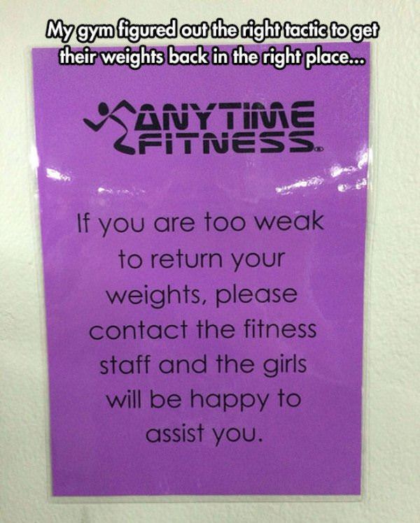 Get The Weights Back