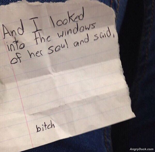 The Window Of Her Soul