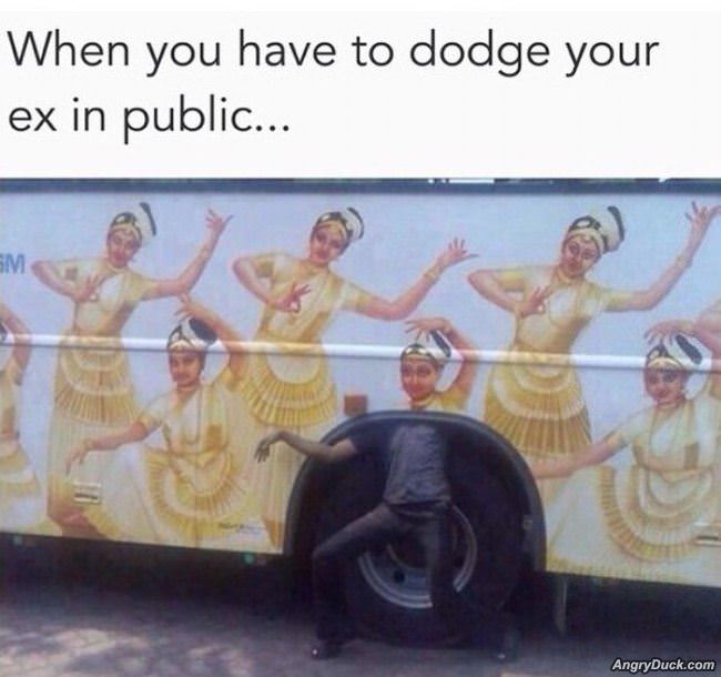 Dodge Your Ex In Public