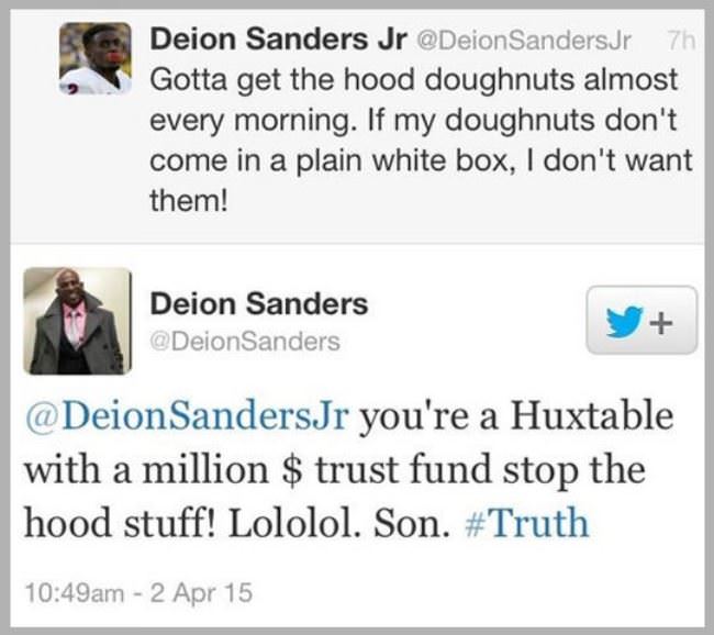 Deion Sanders Parenting