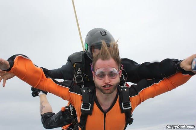 Skydiving Face