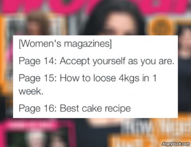 Womens Magazine Logic