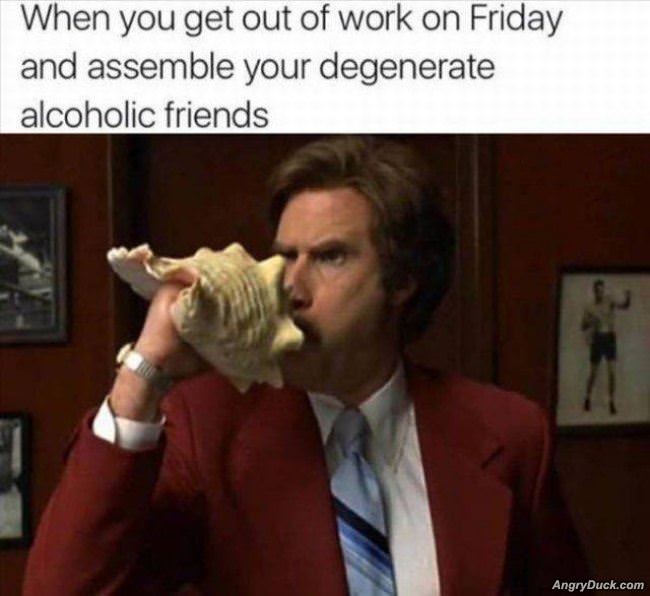 Get Out Of Work On A Friday