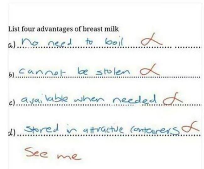 Advantages Of Breast Milk