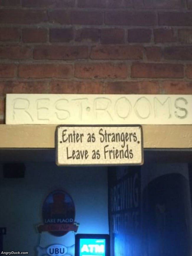 Enter As Strangers