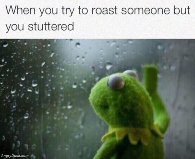 Trying To Roast Someone