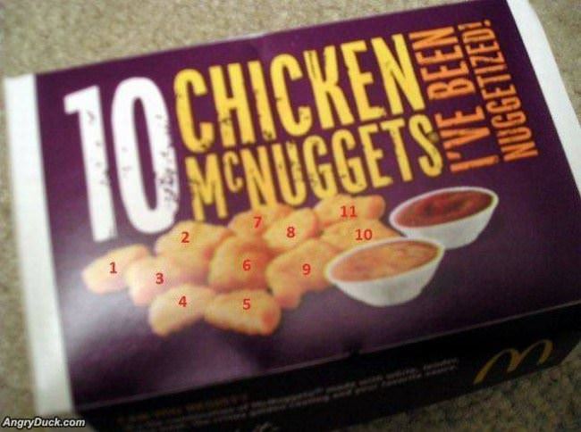 10 Chicken Nuggets