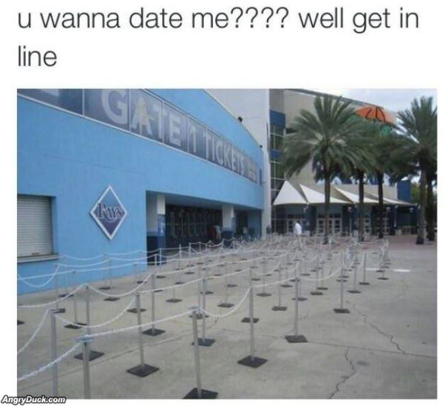 You Want To Date Me