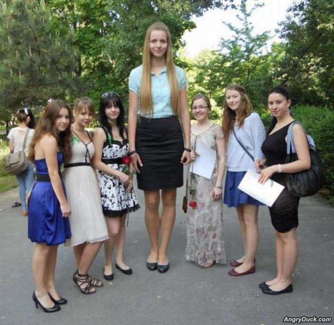 That Is A Tall Girl