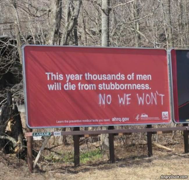 Stubbornness