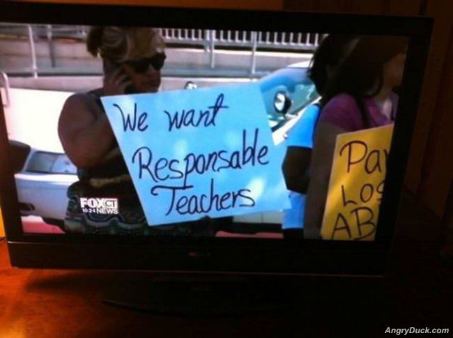 We Want Teachers