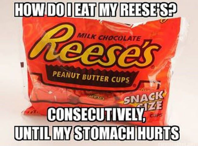 How Do I Eat Reeses