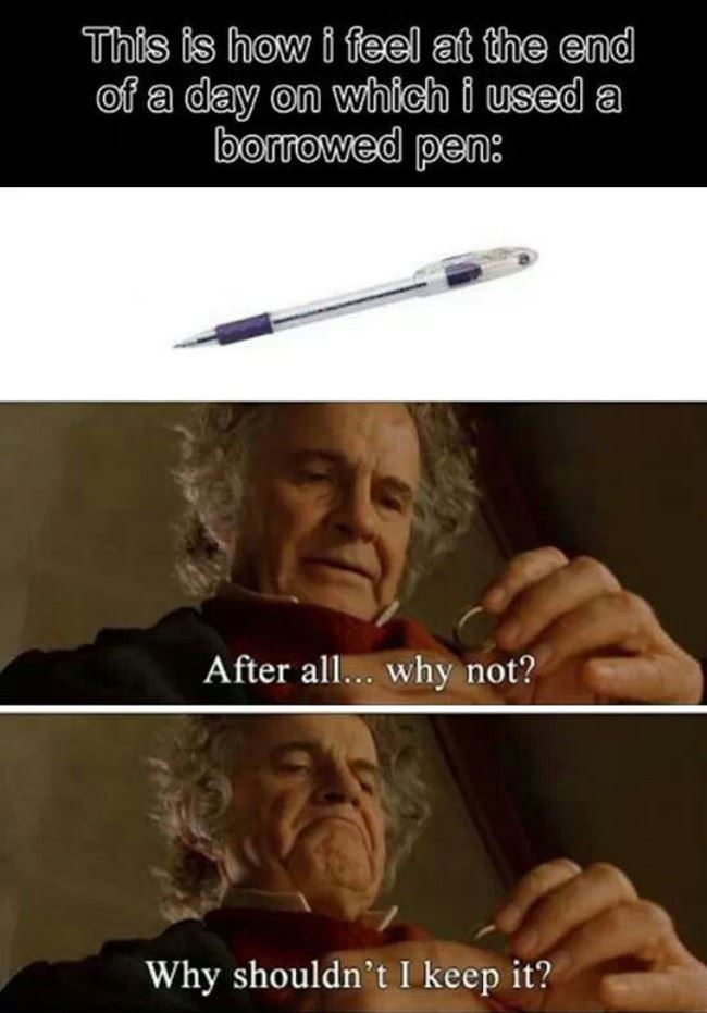 A Borrowed Pen