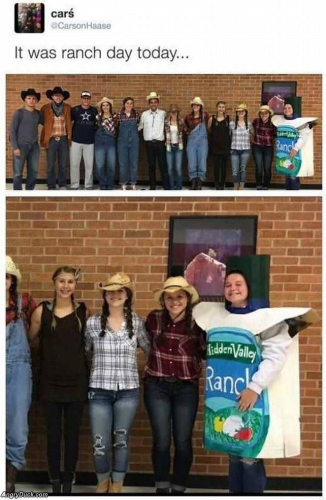 It Was Ranch Day Today