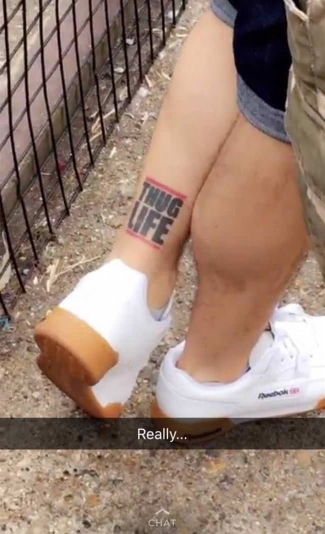 Thug Life Tattoo