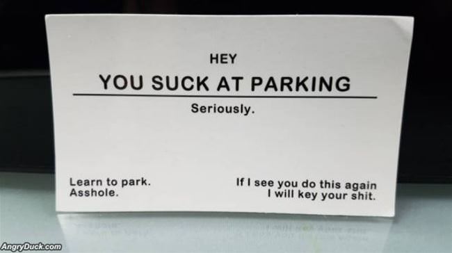 You Suck At Parking