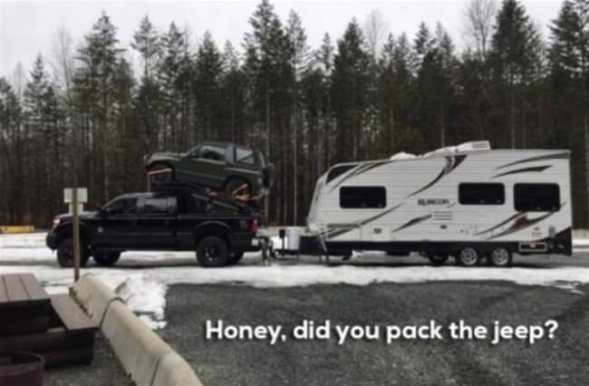 Did You Pack The Jeep