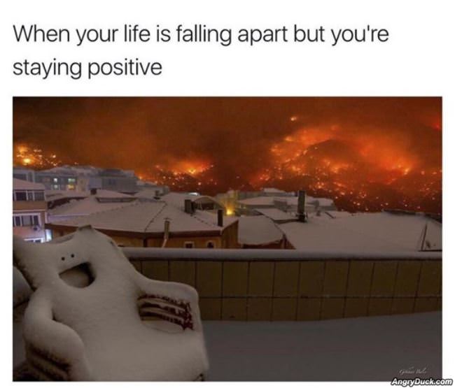 Trying To Stay Positive