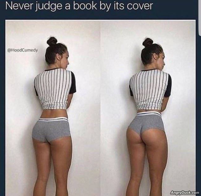 Never Judge A Book By Its Cover