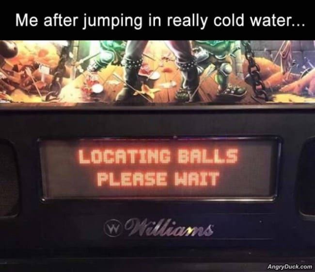 Really Cold Water