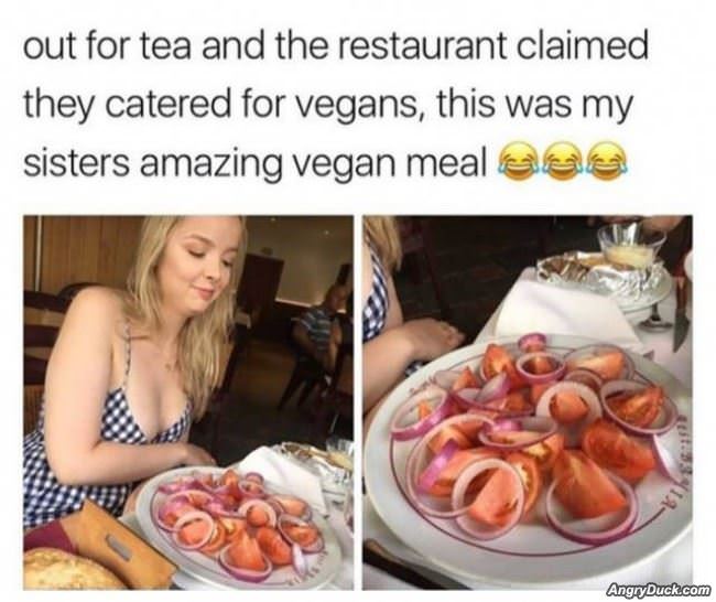 Vegan Menu