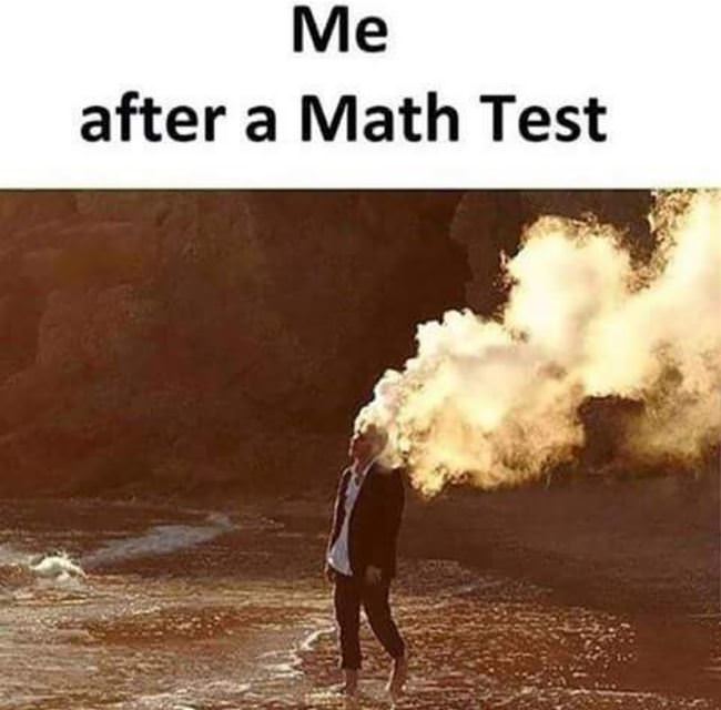 After A Math Test