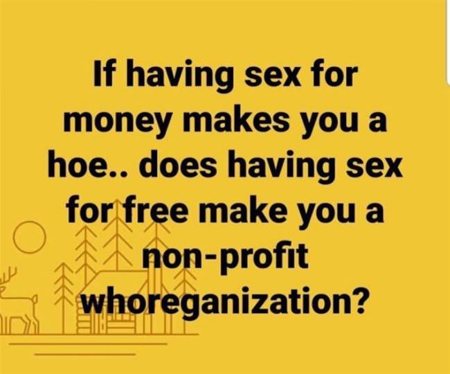 Sex For Money