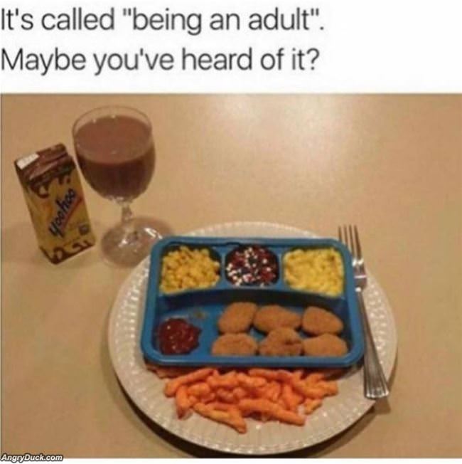 Being An Adult