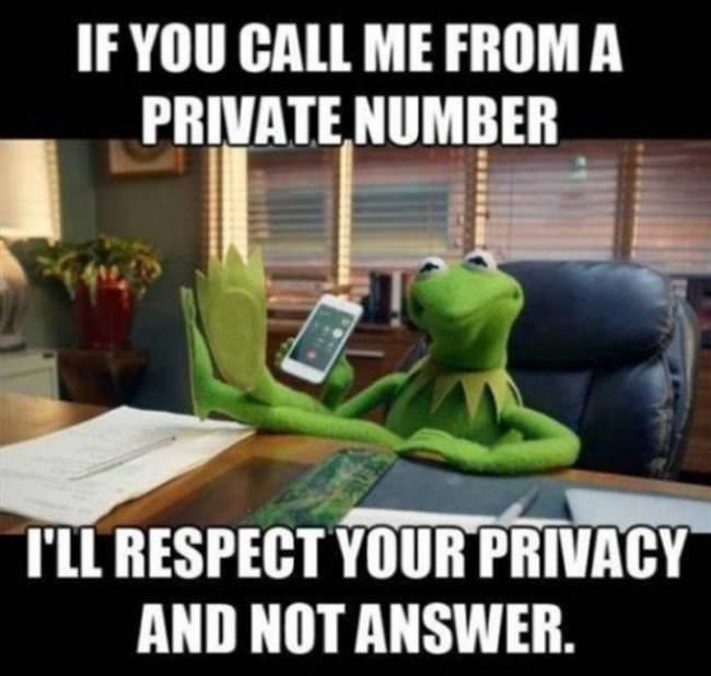 Private Number