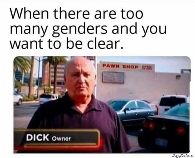 Too Many Genders Now