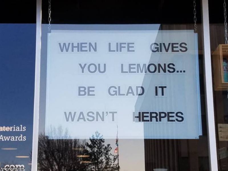 When Life Gives You Lemons