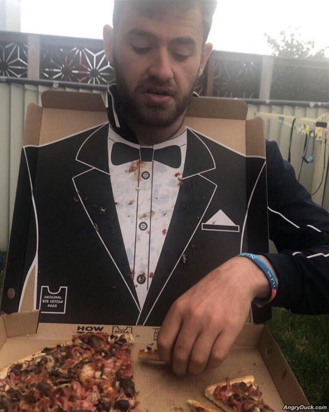 Fancy Pizza Box