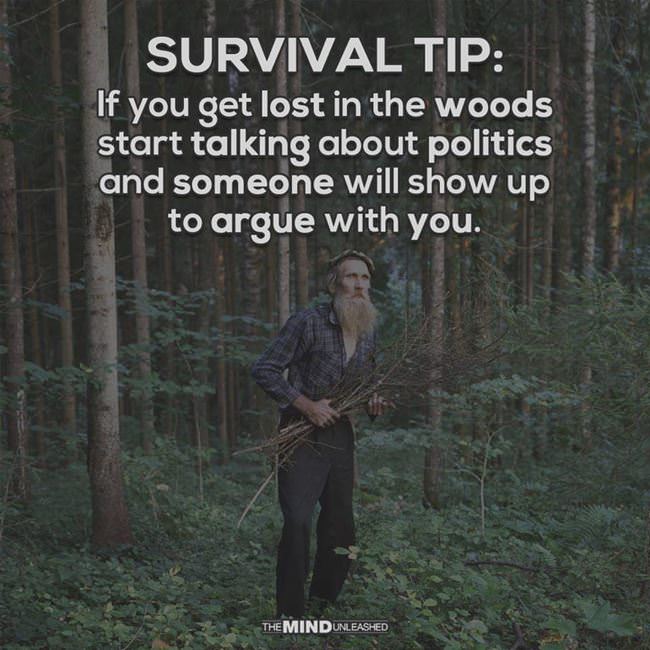 Survival Tip