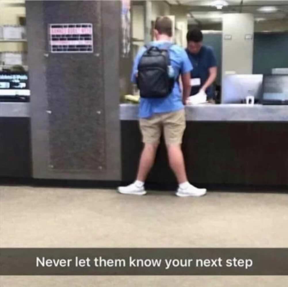 your next step