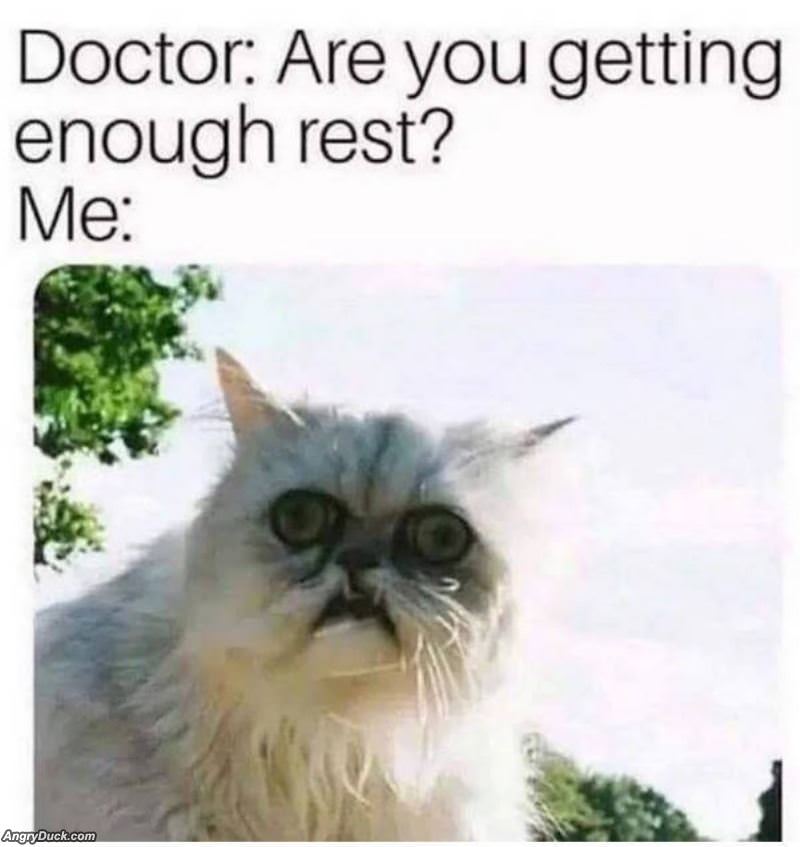 Are You Getting Enough Rest