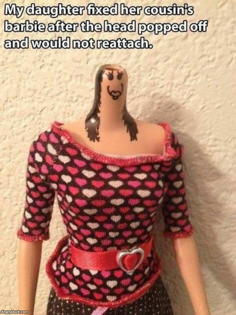 Fixed The Barbie