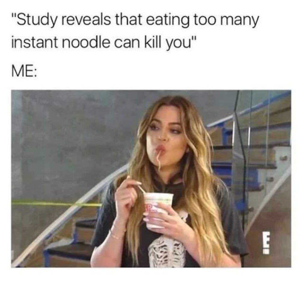 too many noodles