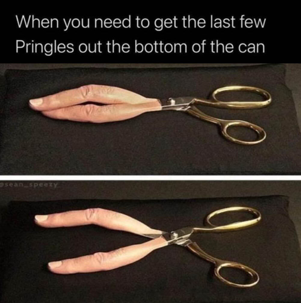 get the last few pringles