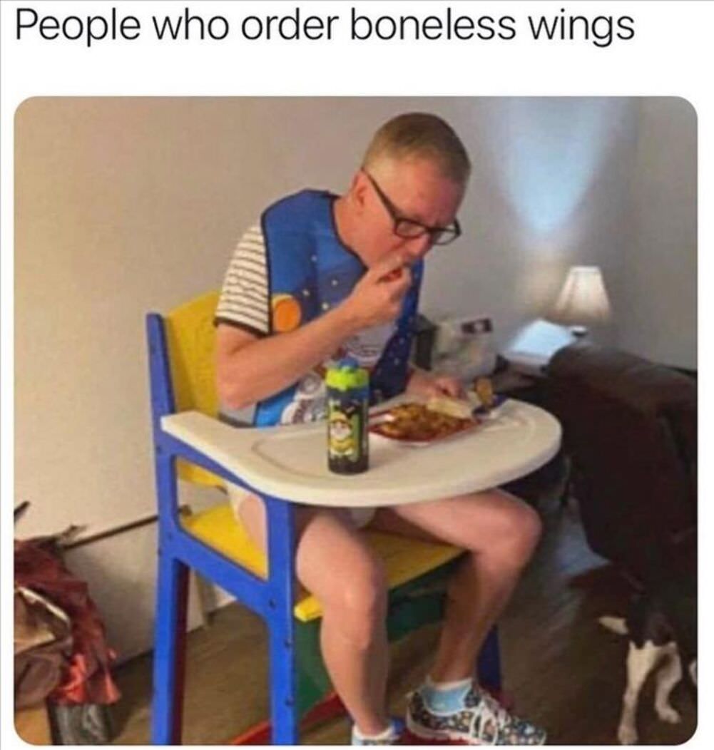 boneless wings