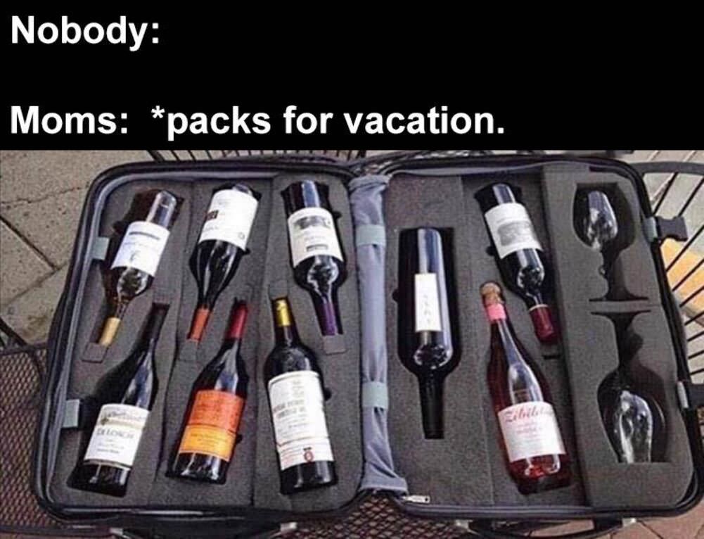 packing for vacation