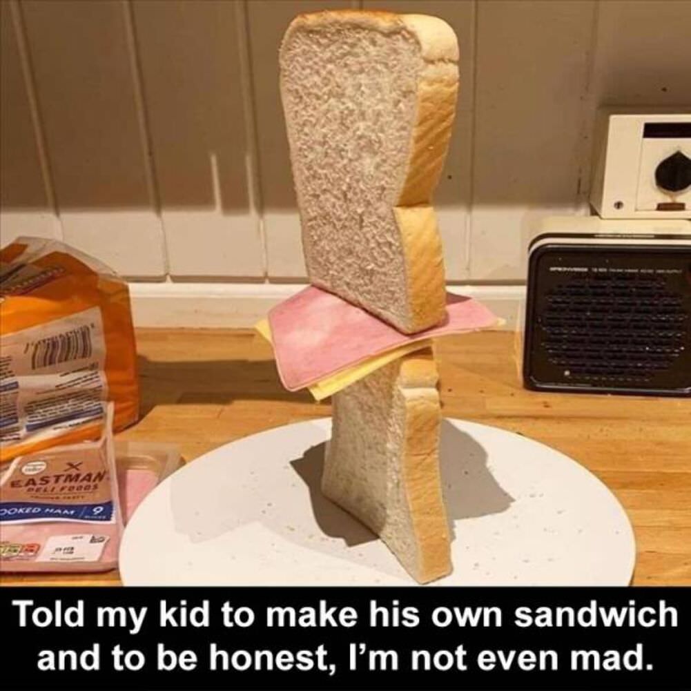 made a sandwich