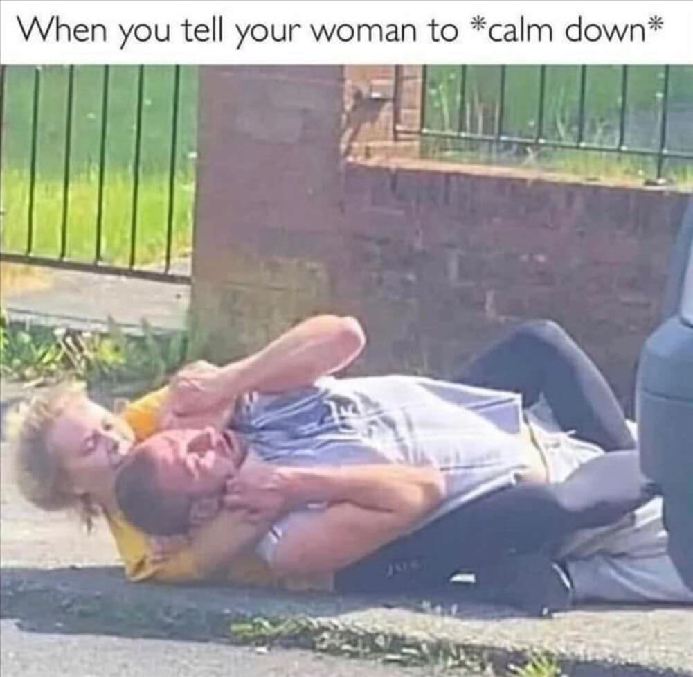 calm down