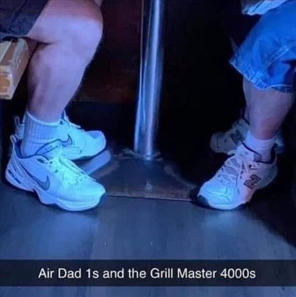 the dad sneakers