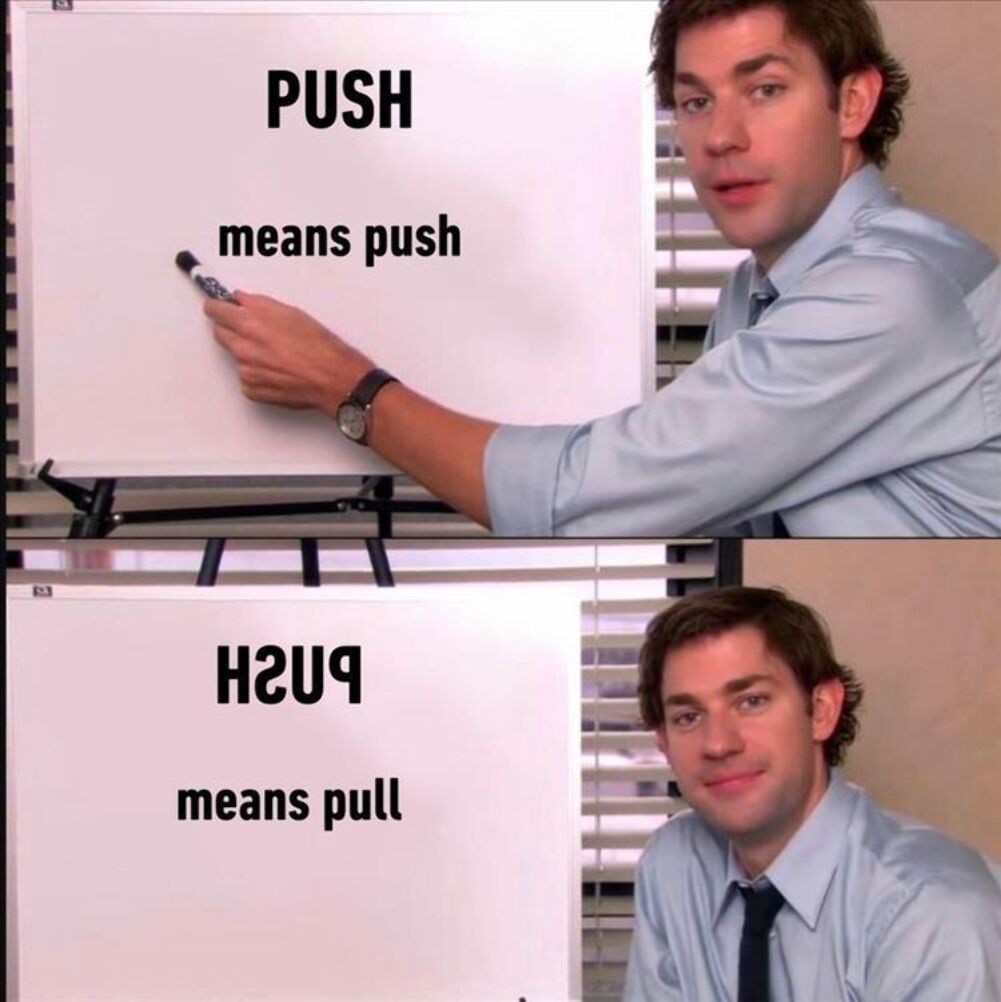 push means push