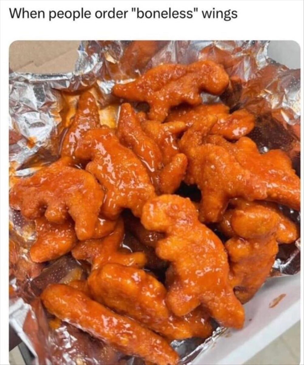 boneless wings