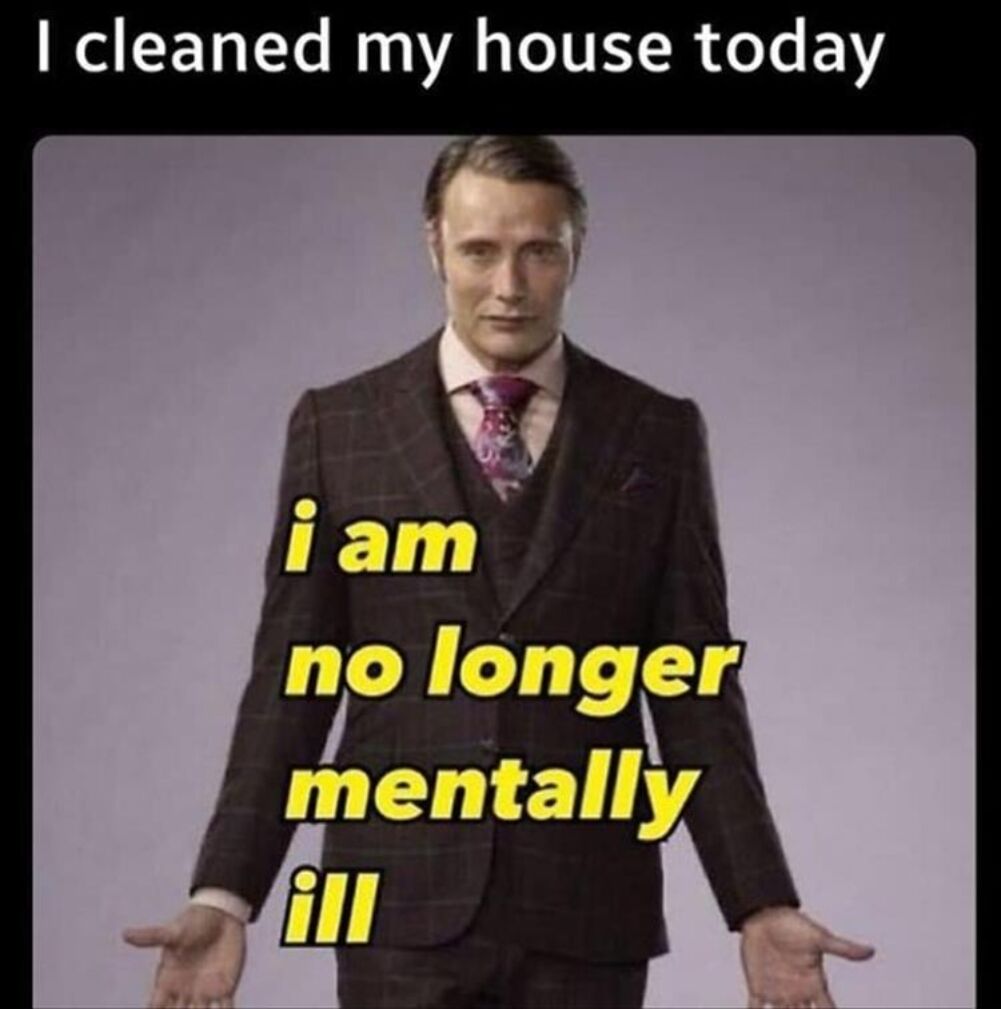 cleaned my house today