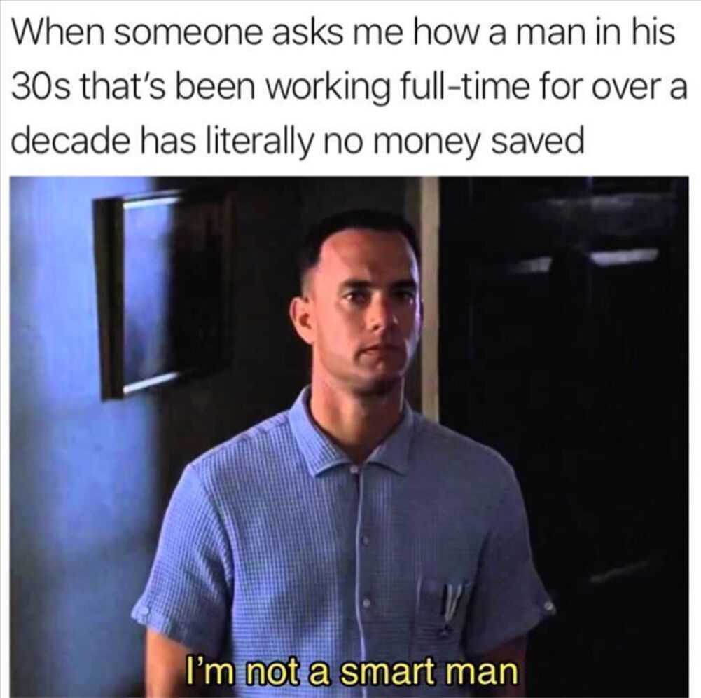 not a smart man