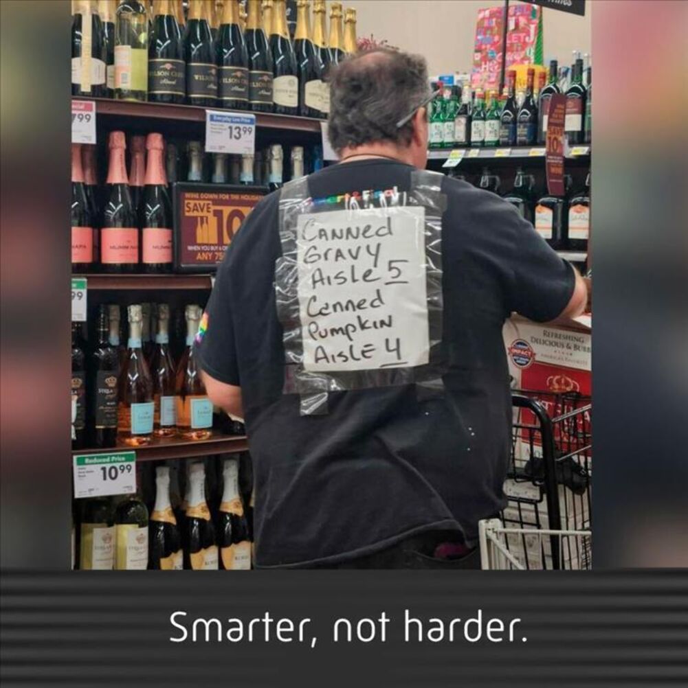 smarter not harder