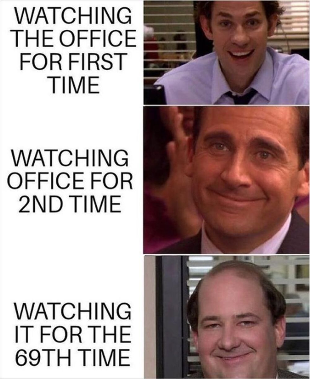 watching the office