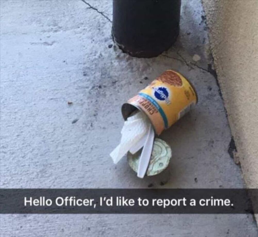 report a crime